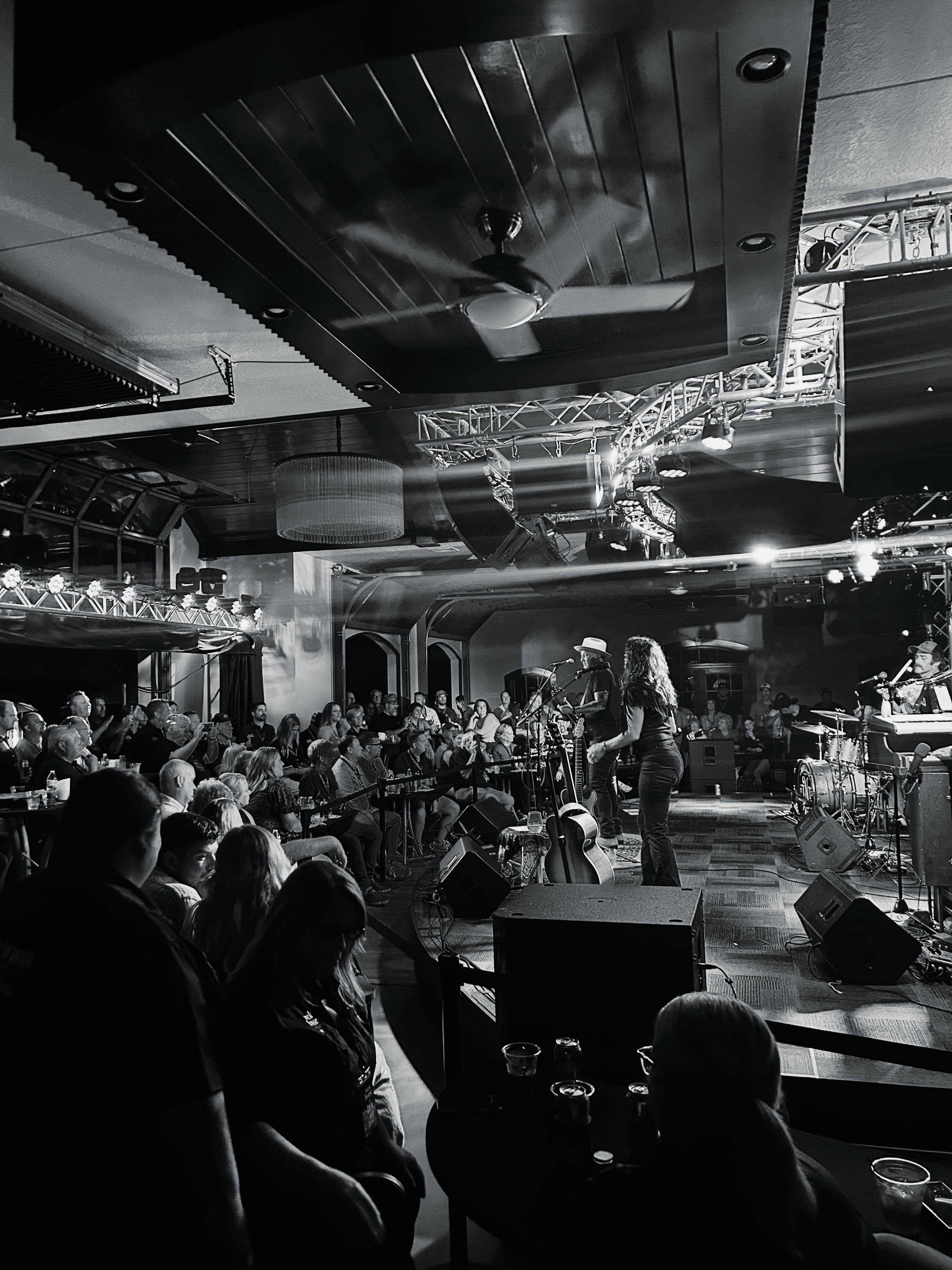 Live show at an indoor venue